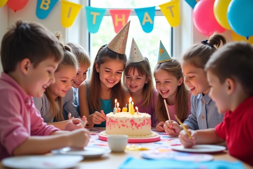 Fiesta de cumpleaños creativa para niños